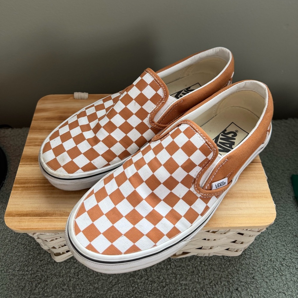 Vans Checkerboard Slip Ons